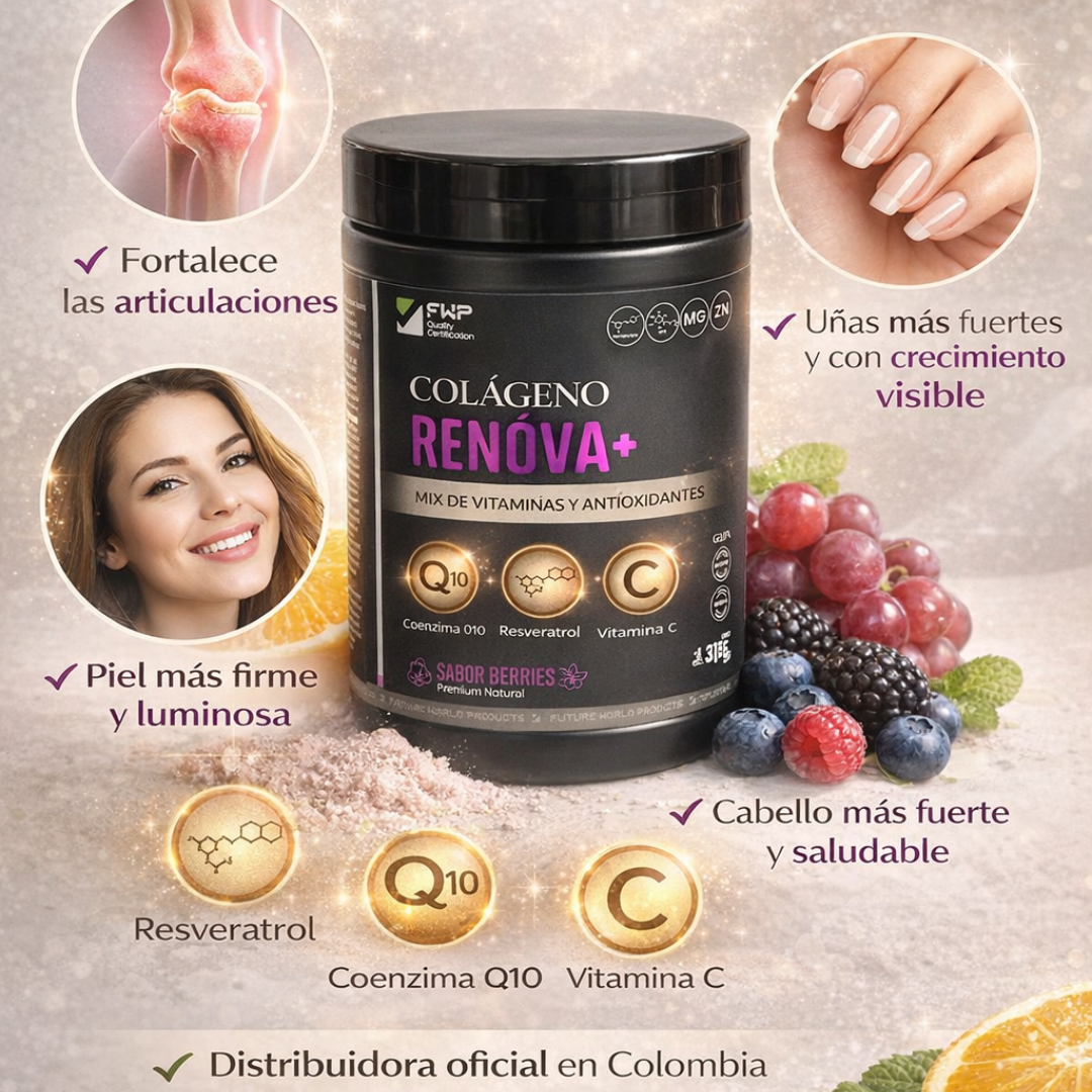 RENŌVA+ Colágeno Hidrolizado Premium – TIENDACOLOMBIA